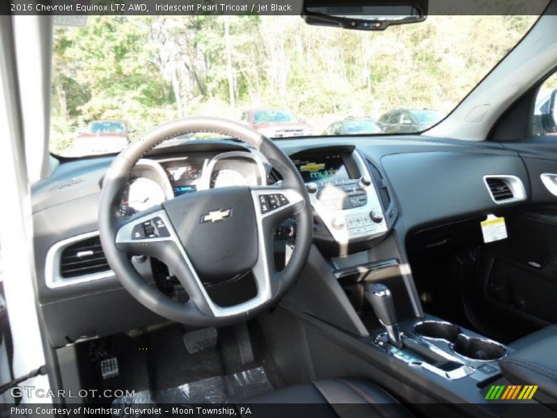 Iridescent Pearl Tricoat / Jet Black 2016 Chevrolet Equinox LTZ AWD