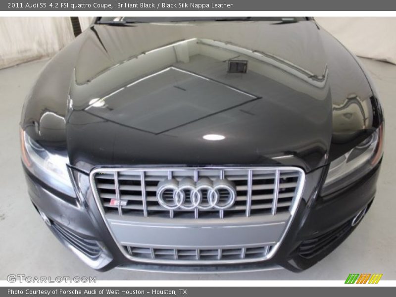 Brilliant Black / Black Silk Nappa Leather 2011 Audi S5 4.2 FSI quattro Coupe
