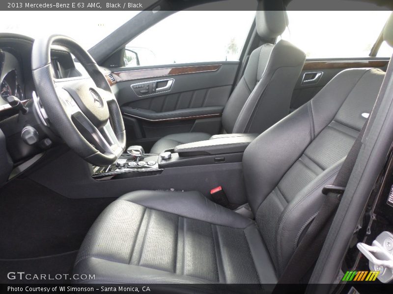 Black / Black 2013 Mercedes-Benz E 63 AMG