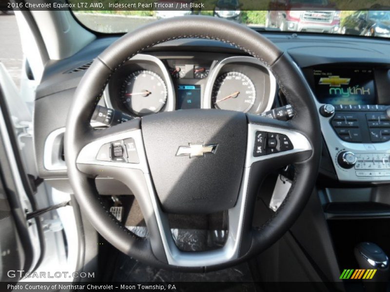 Iridescent Pearl Tricoat / Jet Black 2016 Chevrolet Equinox LTZ AWD