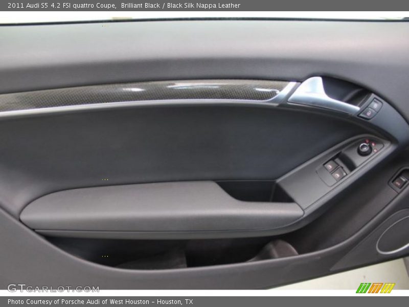 Brilliant Black / Black Silk Nappa Leather 2011 Audi S5 4.2 FSI quattro Coupe