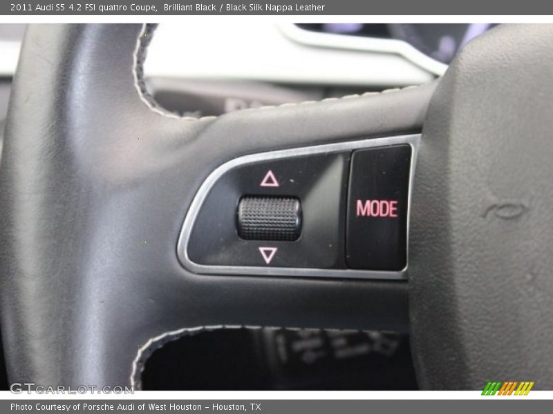 Brilliant Black / Black Silk Nappa Leather 2011 Audi S5 4.2 FSI quattro Coupe
