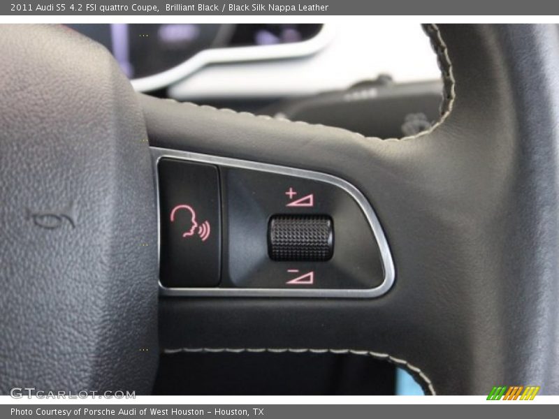 Brilliant Black / Black Silk Nappa Leather 2011 Audi S5 4.2 FSI quattro Coupe