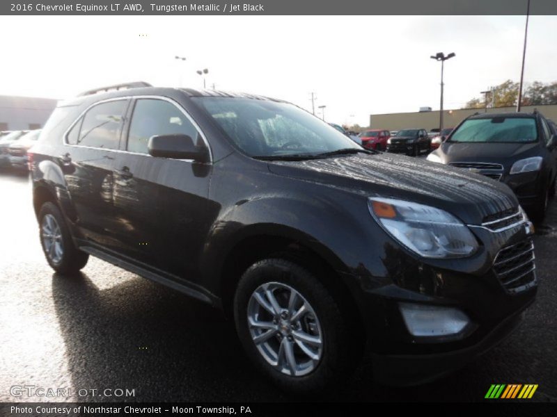 Tungsten Metallic / Jet Black 2016 Chevrolet Equinox LT AWD