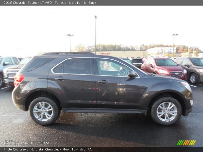 Tungsten Metallic / Jet Black 2016 Chevrolet Equinox LT AWD