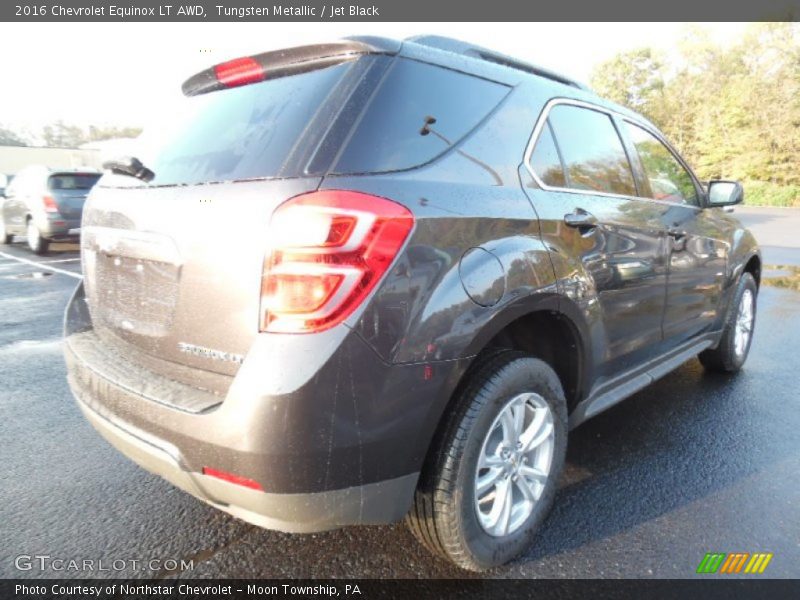 Tungsten Metallic / Jet Black 2016 Chevrolet Equinox LT AWD