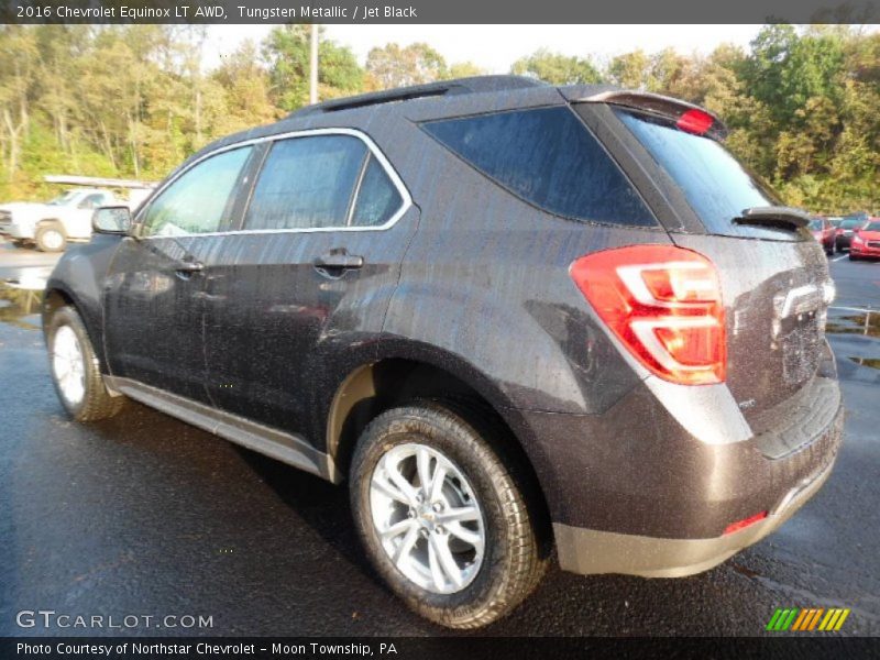 Tungsten Metallic / Jet Black 2016 Chevrolet Equinox LT AWD
