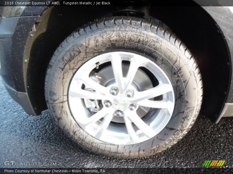 Tungsten Metallic / Jet Black 2016 Chevrolet Equinox LT AWD