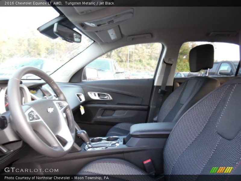 Tungsten Metallic / Jet Black 2016 Chevrolet Equinox LT AWD
