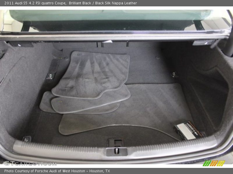 Brilliant Black / Black Silk Nappa Leather 2011 Audi S5 4.2 FSI quattro Coupe