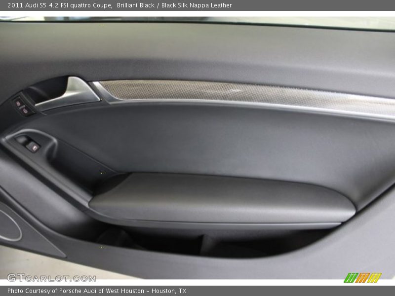 Brilliant Black / Black Silk Nappa Leather 2011 Audi S5 4.2 FSI quattro Coupe