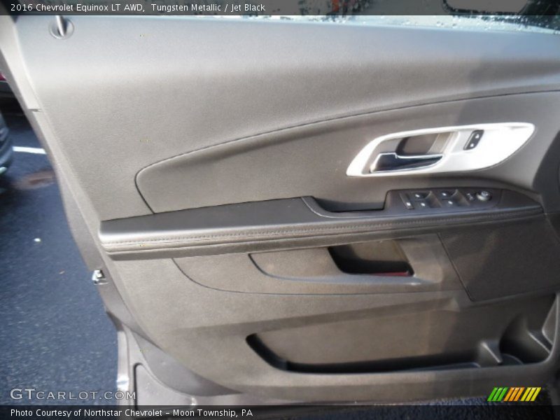 Tungsten Metallic / Jet Black 2016 Chevrolet Equinox LT AWD