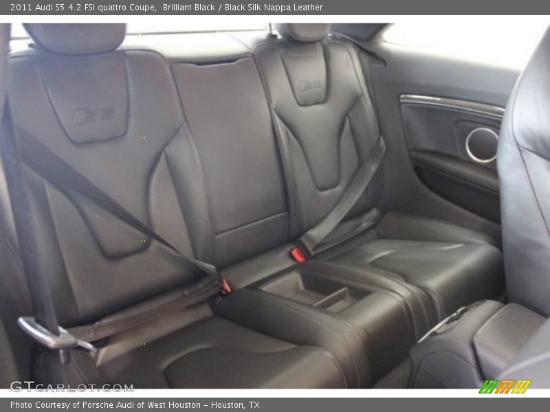 Brilliant Black / Black Silk Nappa Leather 2011 Audi S5 4.2 FSI quattro Coupe