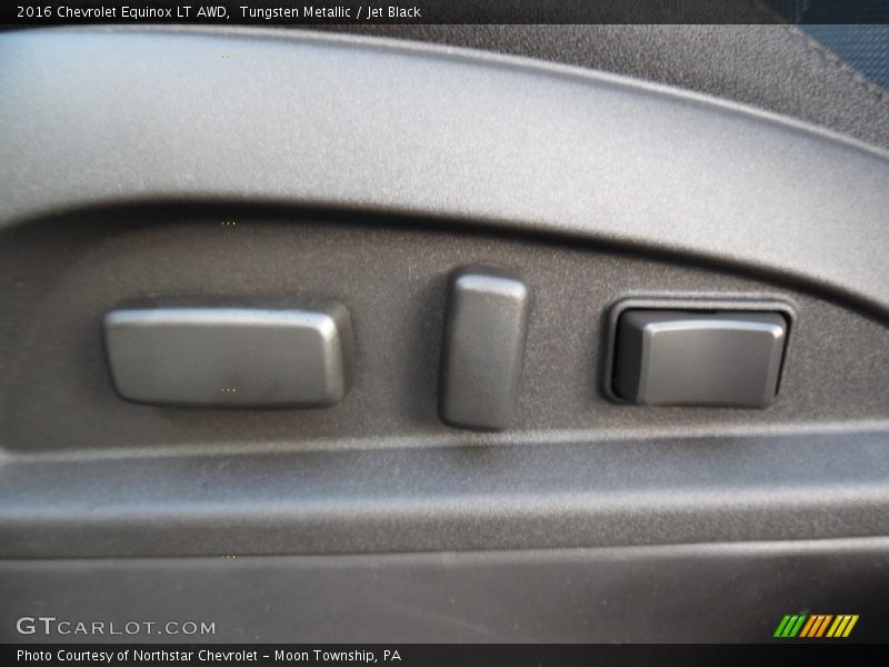 Tungsten Metallic / Jet Black 2016 Chevrolet Equinox LT AWD