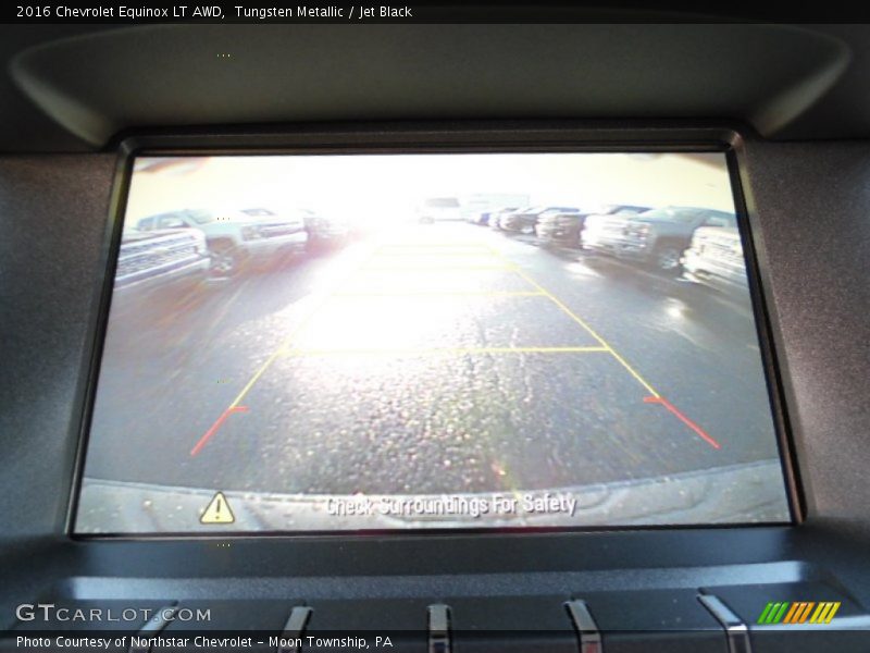 Tungsten Metallic / Jet Black 2016 Chevrolet Equinox LT AWD
