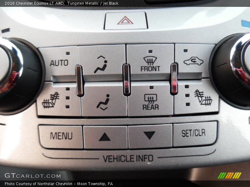 Tungsten Metallic / Jet Black 2016 Chevrolet Equinox LT AWD