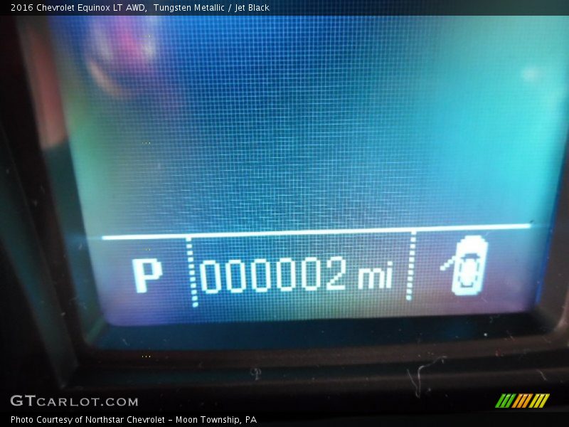 Tungsten Metallic / Jet Black 2016 Chevrolet Equinox LT AWD