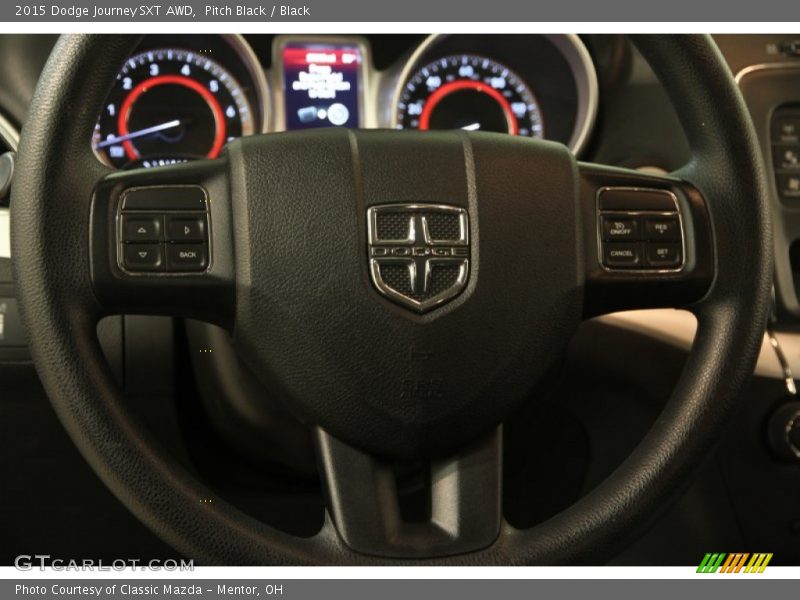 Pitch Black / Black 2015 Dodge Journey SXT AWD
