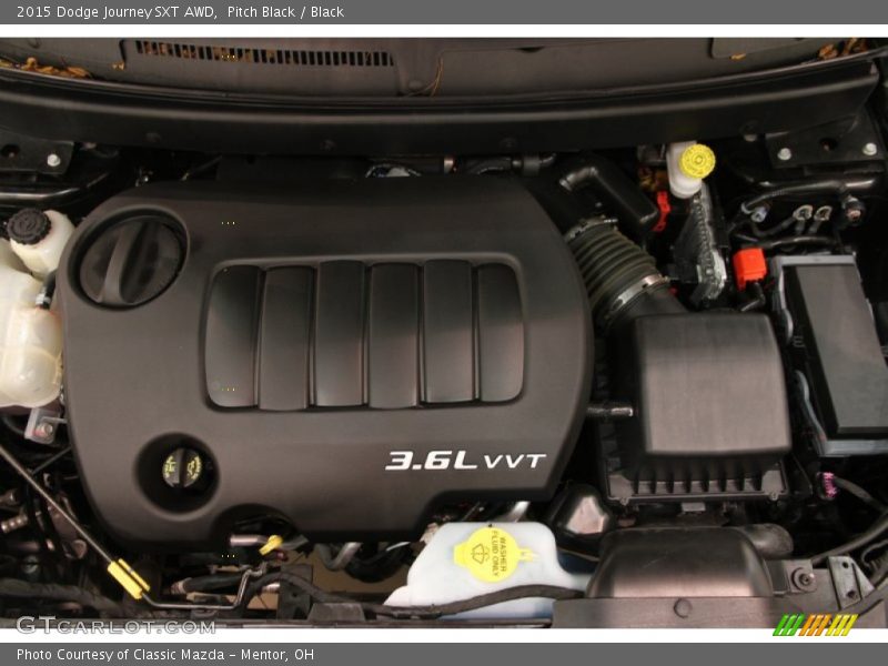 Pitch Black / Black 2015 Dodge Journey SXT AWD