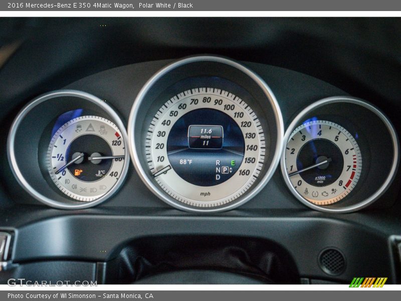  2016 E 350 4Matic Wagon 350 4Matic Wagon Gauges