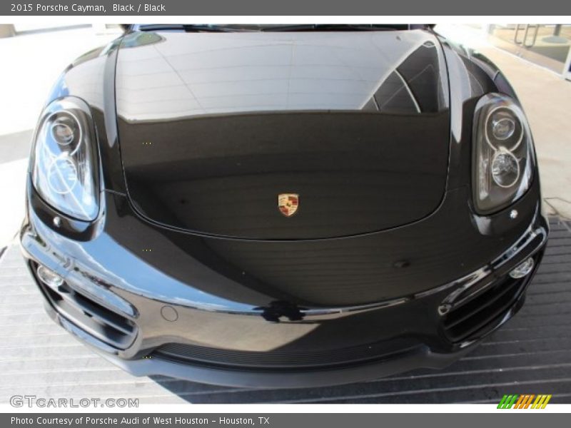 Black / Black 2015 Porsche Cayman