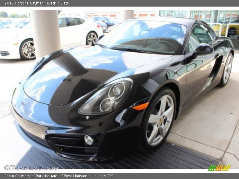 Black / Black 2015 Porsche Cayman