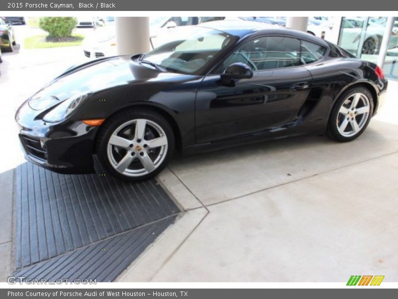Black / Black 2015 Porsche Cayman