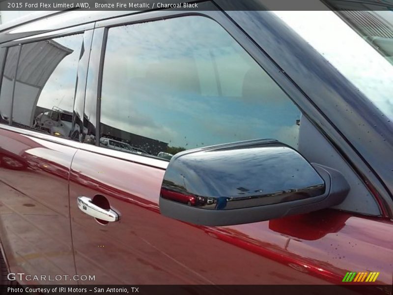 Bronze Fire Metallic / Charcoal Black 2015 Ford Flex Limited AWD