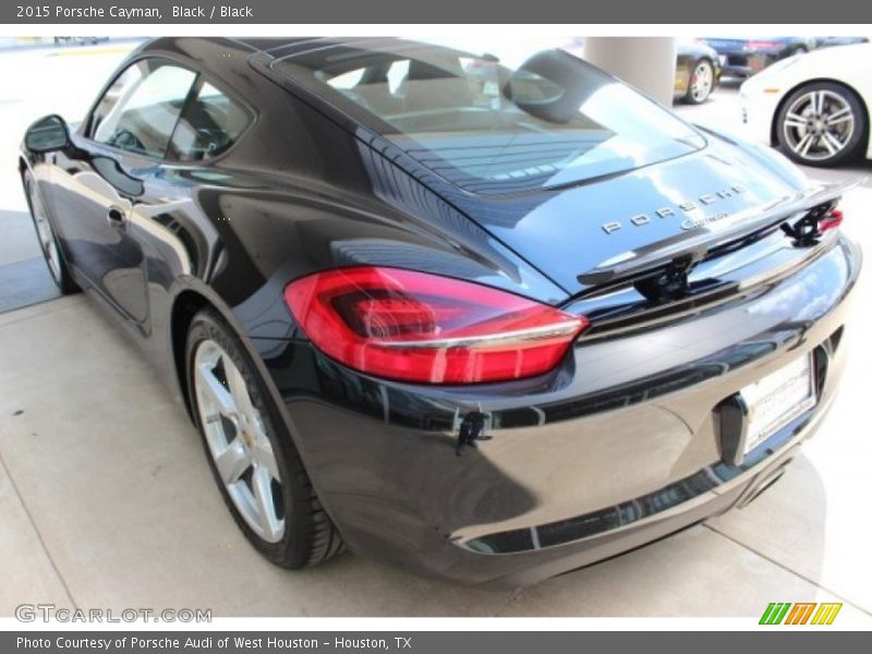 Black / Black 2015 Porsche Cayman
