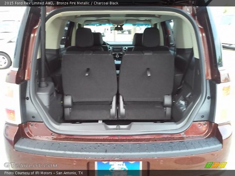 Bronze Fire Metallic / Charcoal Black 2015 Ford Flex Limited AWD