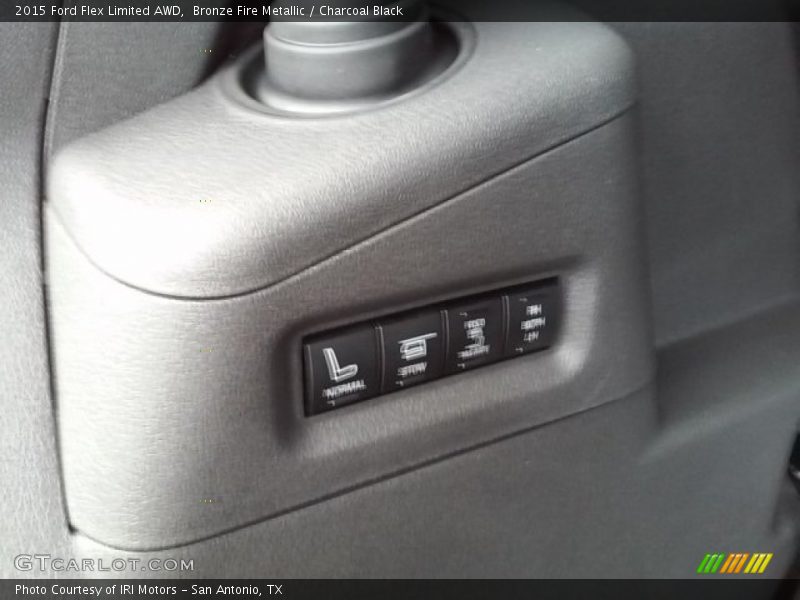 Bronze Fire Metallic / Charcoal Black 2015 Ford Flex Limited AWD