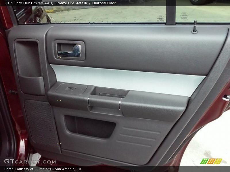 Bronze Fire Metallic / Charcoal Black 2015 Ford Flex Limited AWD