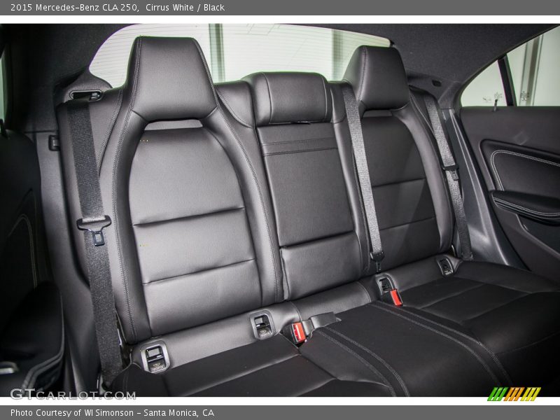 Cirrus White / Black 2015 Mercedes-Benz CLA 250