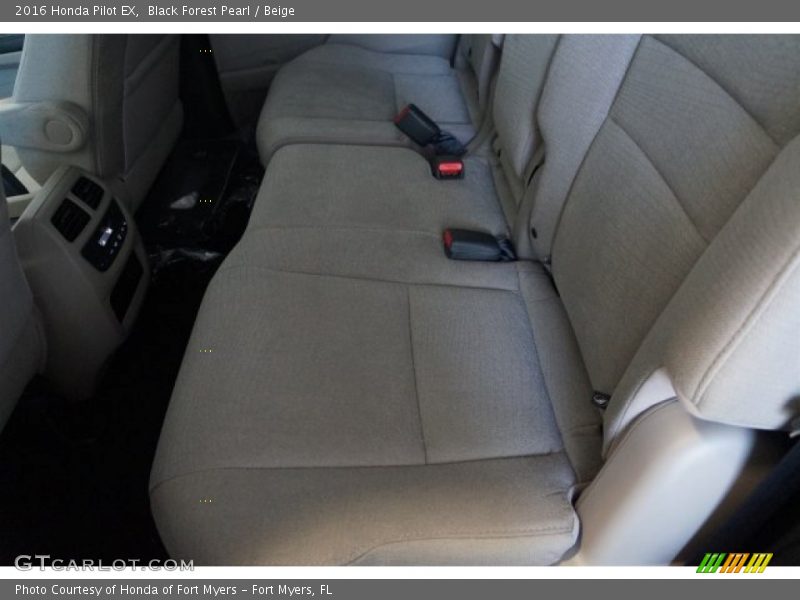 Black Forest Pearl / Beige 2016 Honda Pilot EX