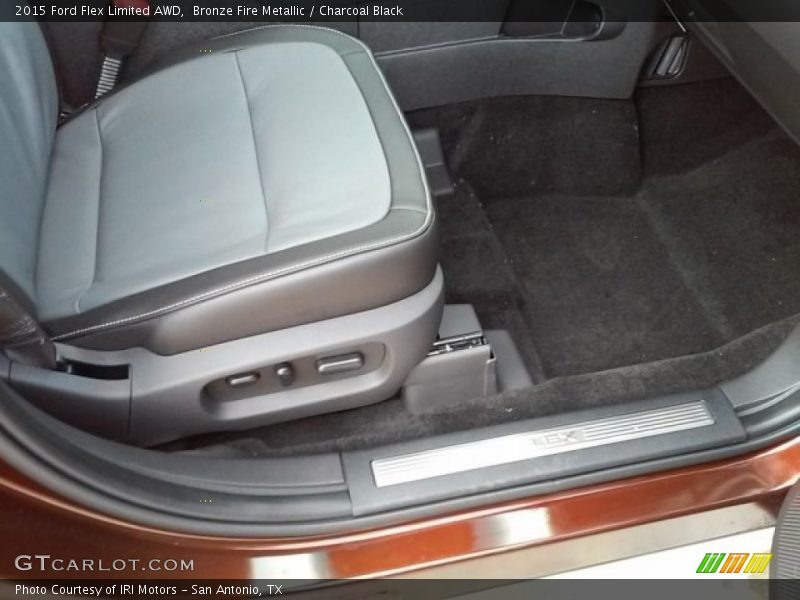 Bronze Fire Metallic / Charcoal Black 2015 Ford Flex Limited AWD
