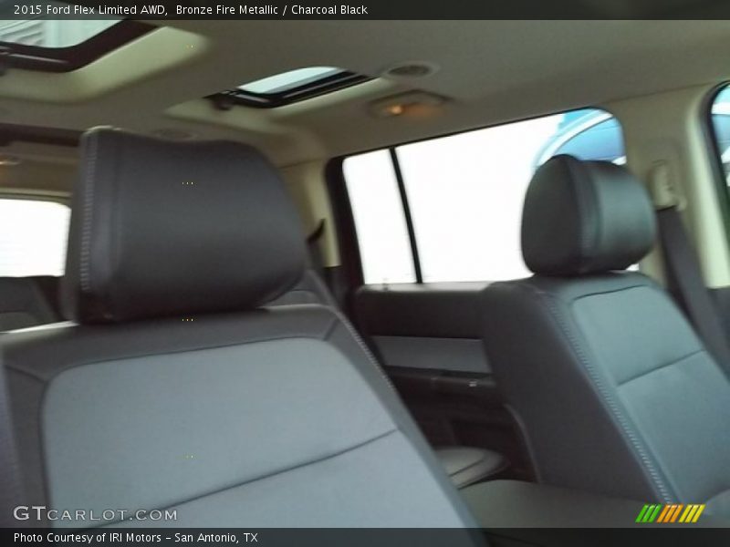 Bronze Fire Metallic / Charcoal Black 2015 Ford Flex Limited AWD