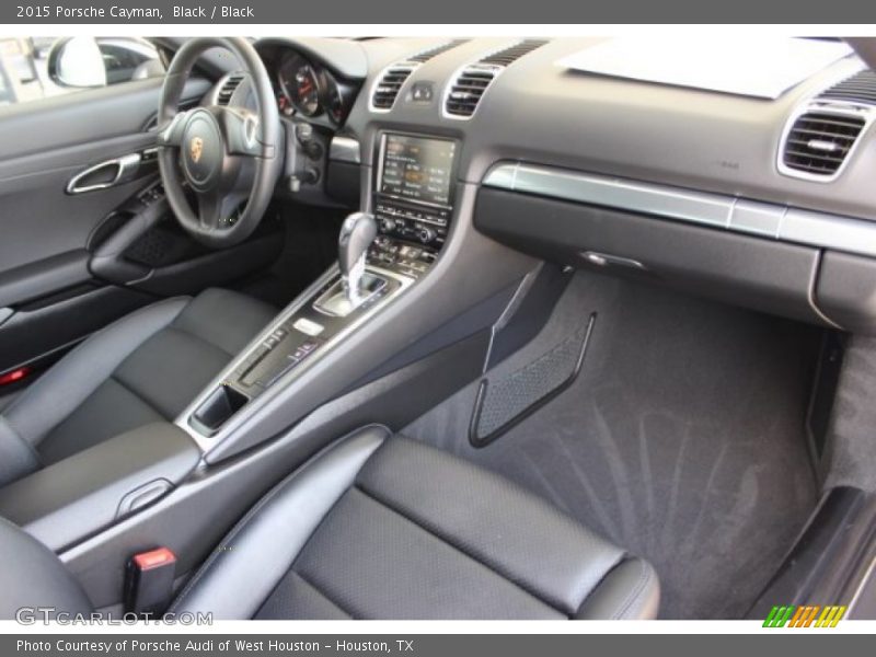 Black / Black 2015 Porsche Cayman