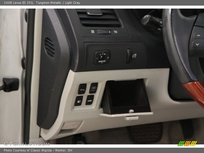 Tungsten Metallic / Light Gray 2008 Lexus ES 350