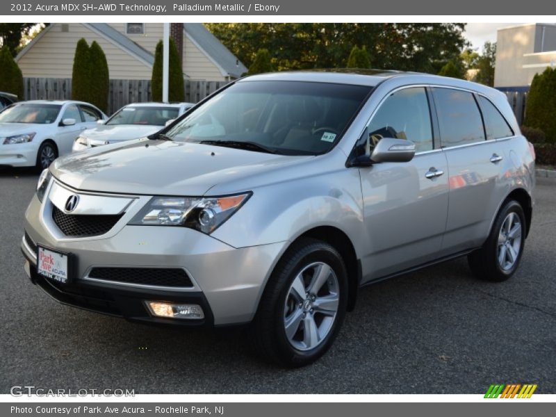 Palladium Metallic / Ebony 2012 Acura MDX SH-AWD Technology