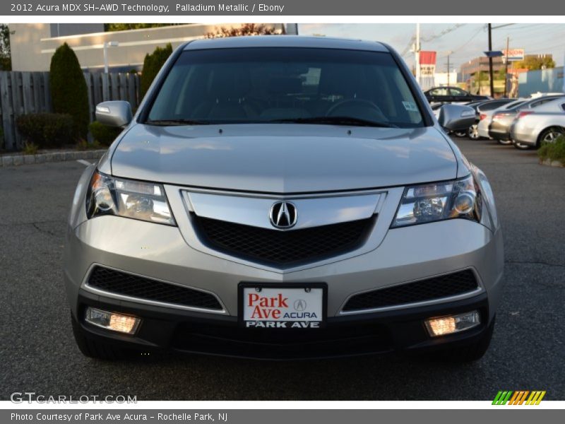 Palladium Metallic / Ebony 2012 Acura MDX SH-AWD Technology