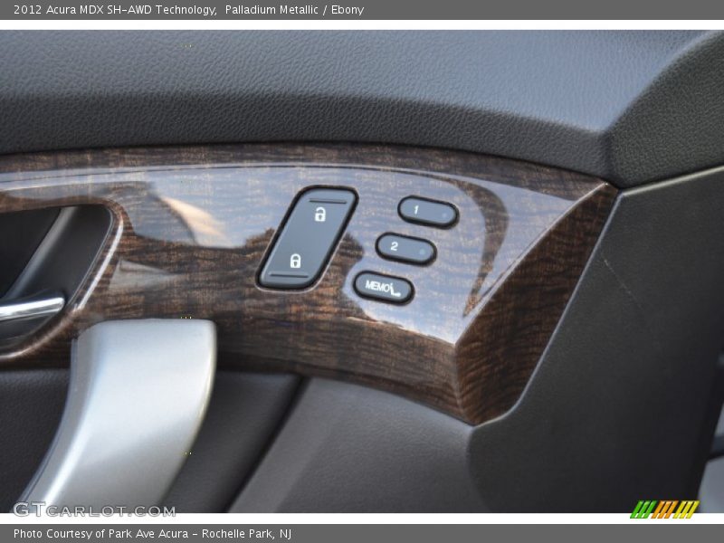 Palladium Metallic / Ebony 2012 Acura MDX SH-AWD Technology