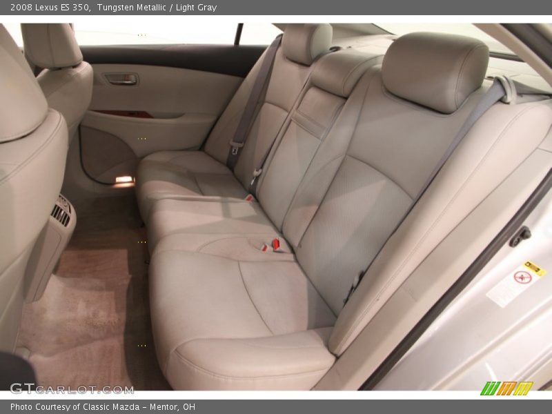 Tungsten Metallic / Light Gray 2008 Lexus ES 350