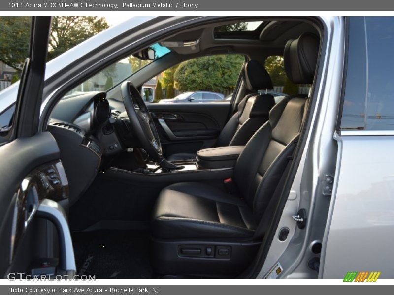 Palladium Metallic / Ebony 2012 Acura MDX SH-AWD Technology
