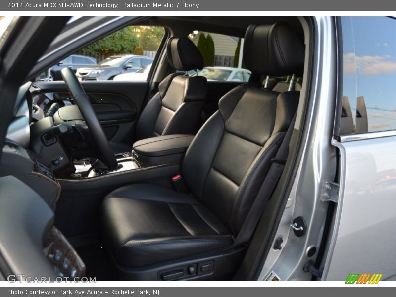 Palladium Metallic / Ebony 2012 Acura MDX SH-AWD Technology