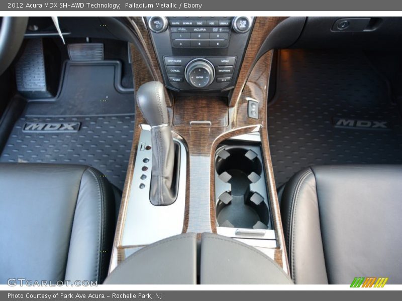 Palladium Metallic / Ebony 2012 Acura MDX SH-AWD Technology