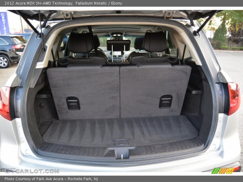 Palladium Metallic / Ebony 2012 Acura MDX SH-AWD Technology