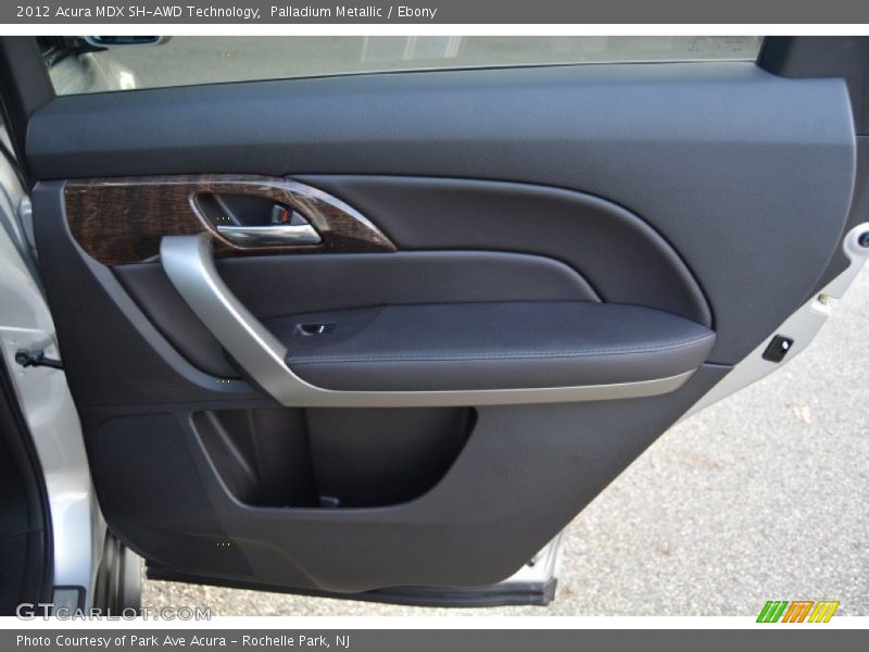Palladium Metallic / Ebony 2012 Acura MDX SH-AWD Technology