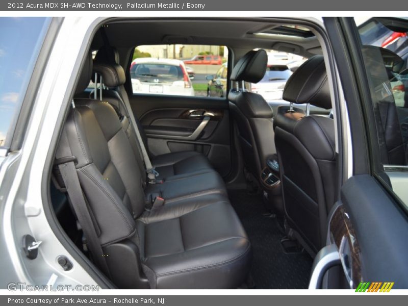 Palladium Metallic / Ebony 2012 Acura MDX SH-AWD Technology