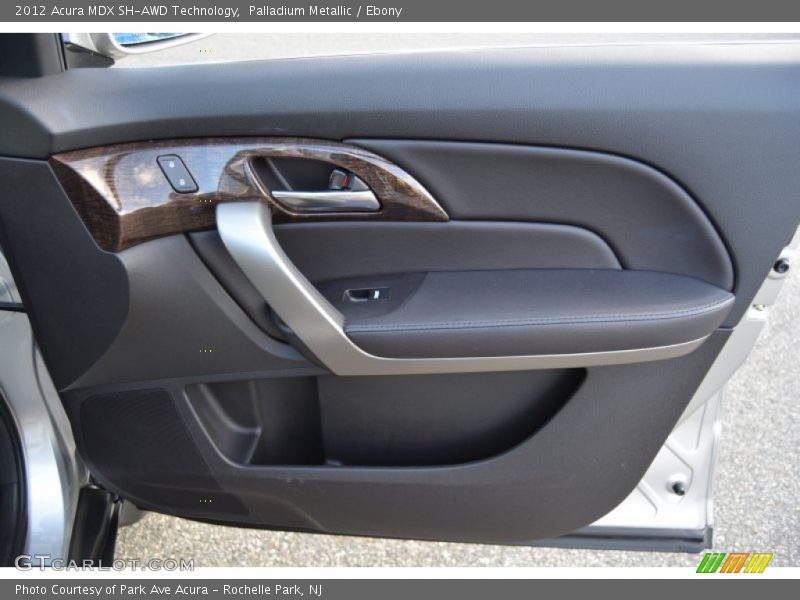 Palladium Metallic / Ebony 2012 Acura MDX SH-AWD Technology