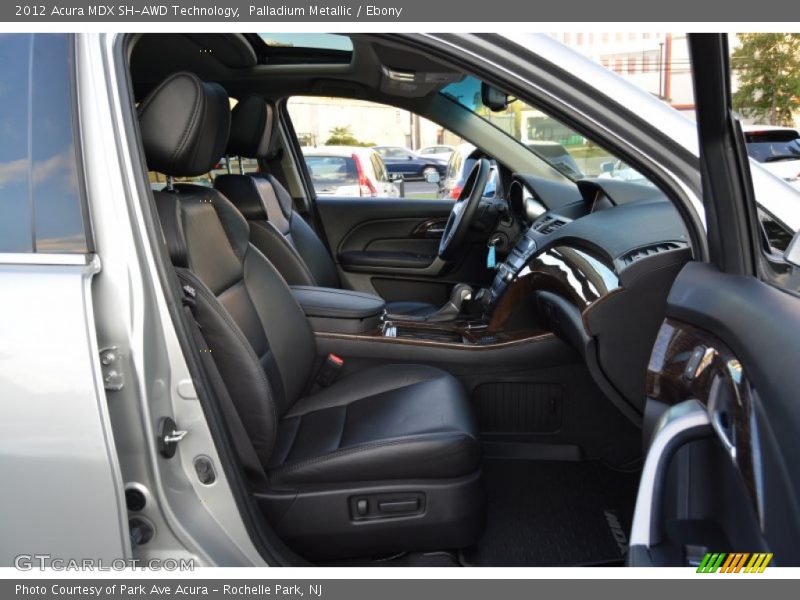 Palladium Metallic / Ebony 2012 Acura MDX SH-AWD Technology